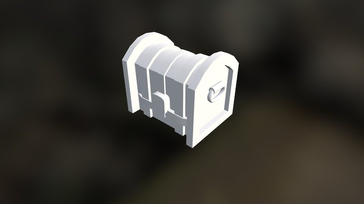 Treasure Chest 3D Model
