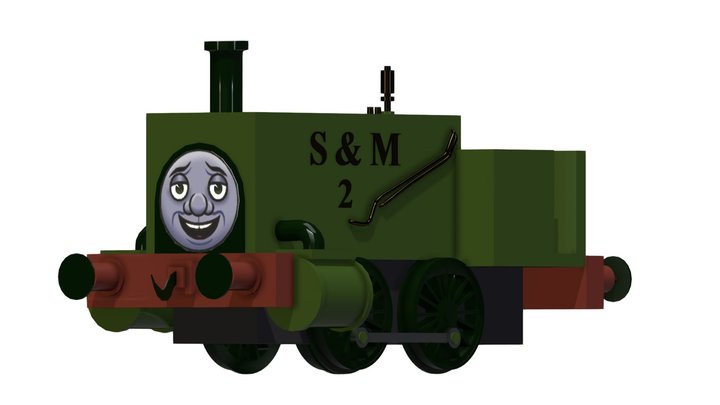 Neil The Box-Tank Engine 3D Model