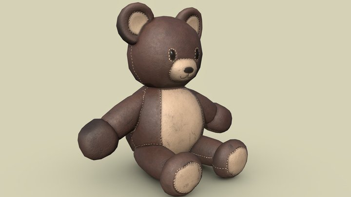 Teddy Bear 3D Model