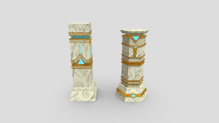 pilares 3D Model