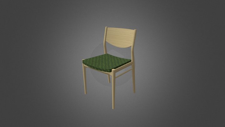 N_dining chair 3D Model