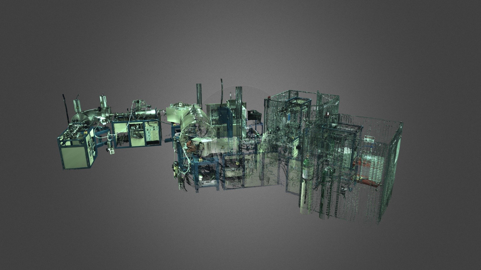 Accelerator mass spectrometry lab 3d model by archaeology queen s