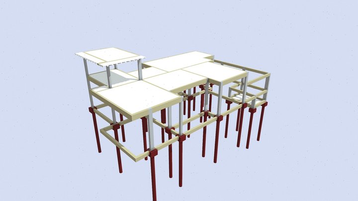 3D Estrutural - Lt.24 Qd.54 3D Model