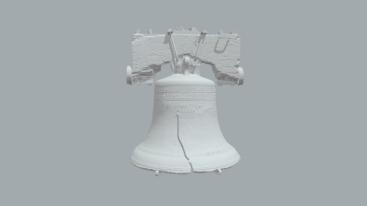 Philadelphia Liberty Bell – FARO Laser Scan – Kostenloses 3D-Modell STL