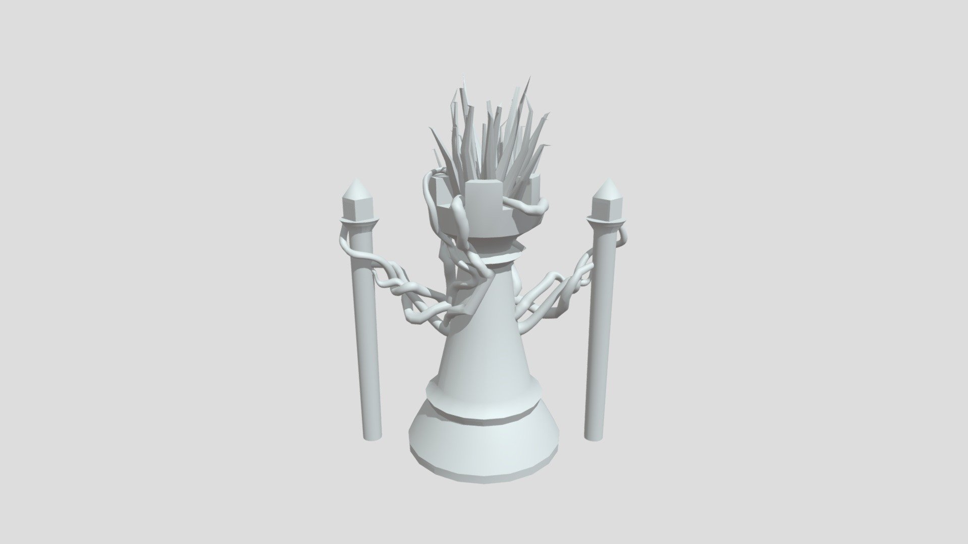 Rough Chess Piece