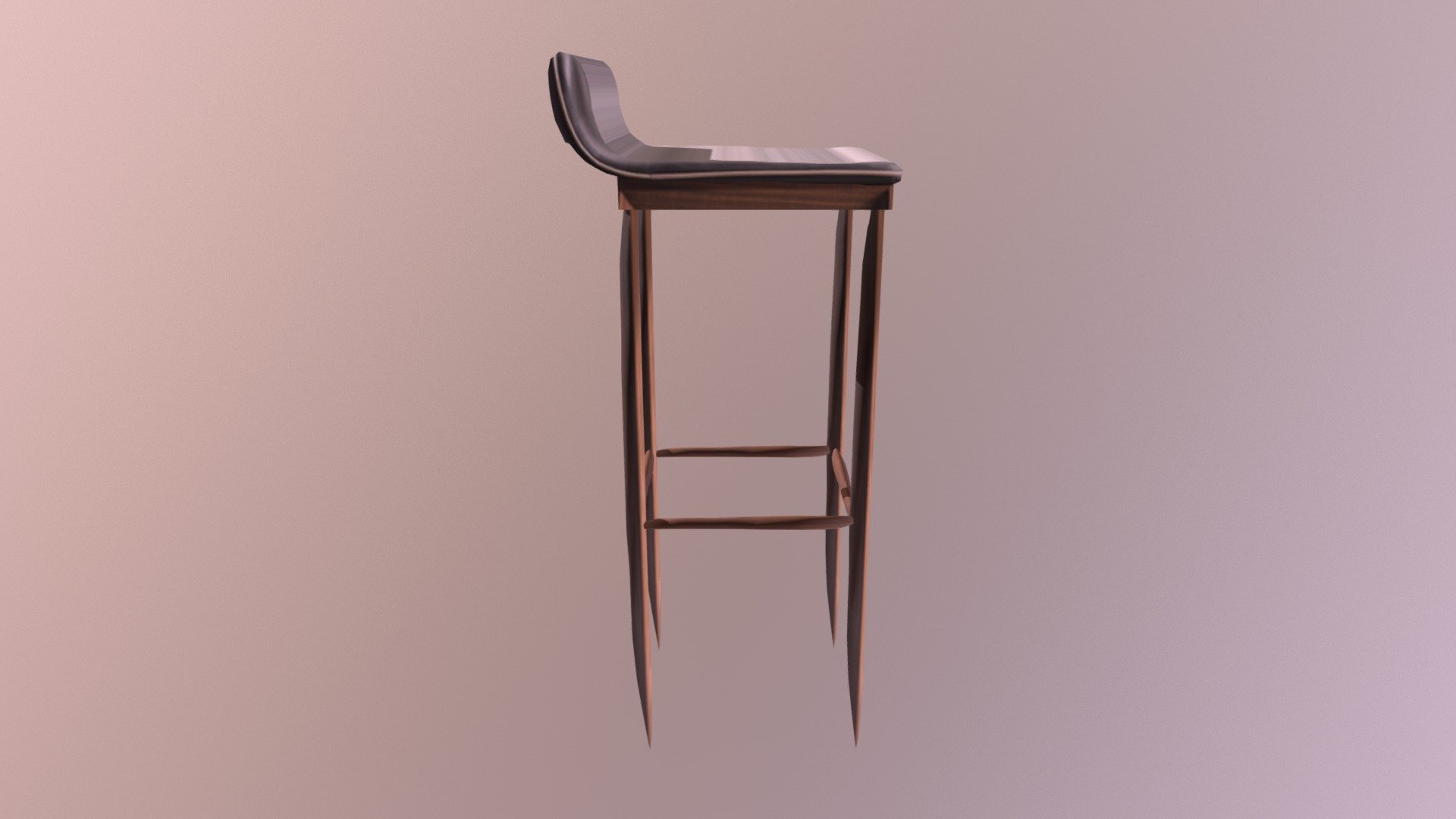 Wooden Bar Stool