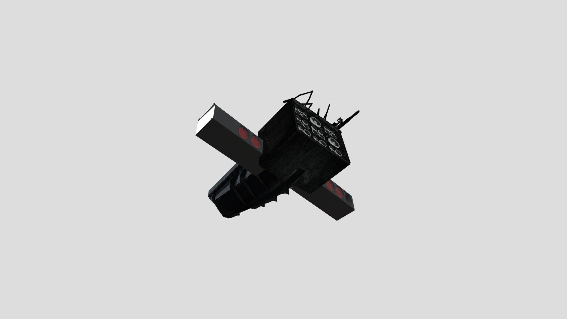 Speaker Plane Download Free 3D model by ASP