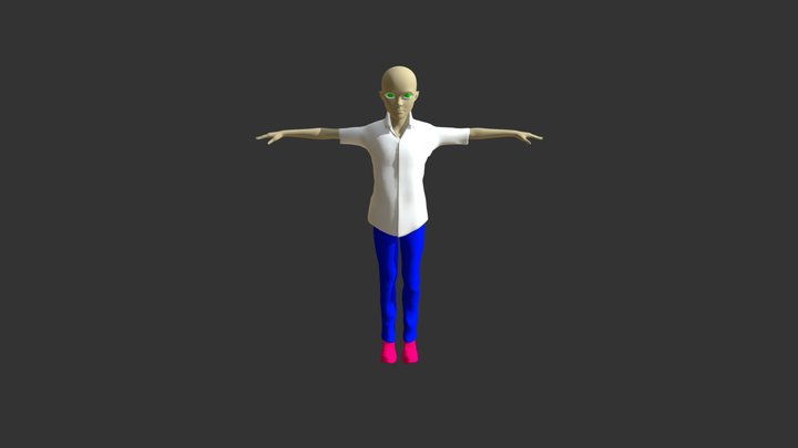 Boy2 3D Model