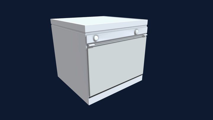 Low Poly Dishwasher