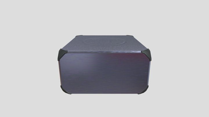 Box Piece With Material V39 3D Model