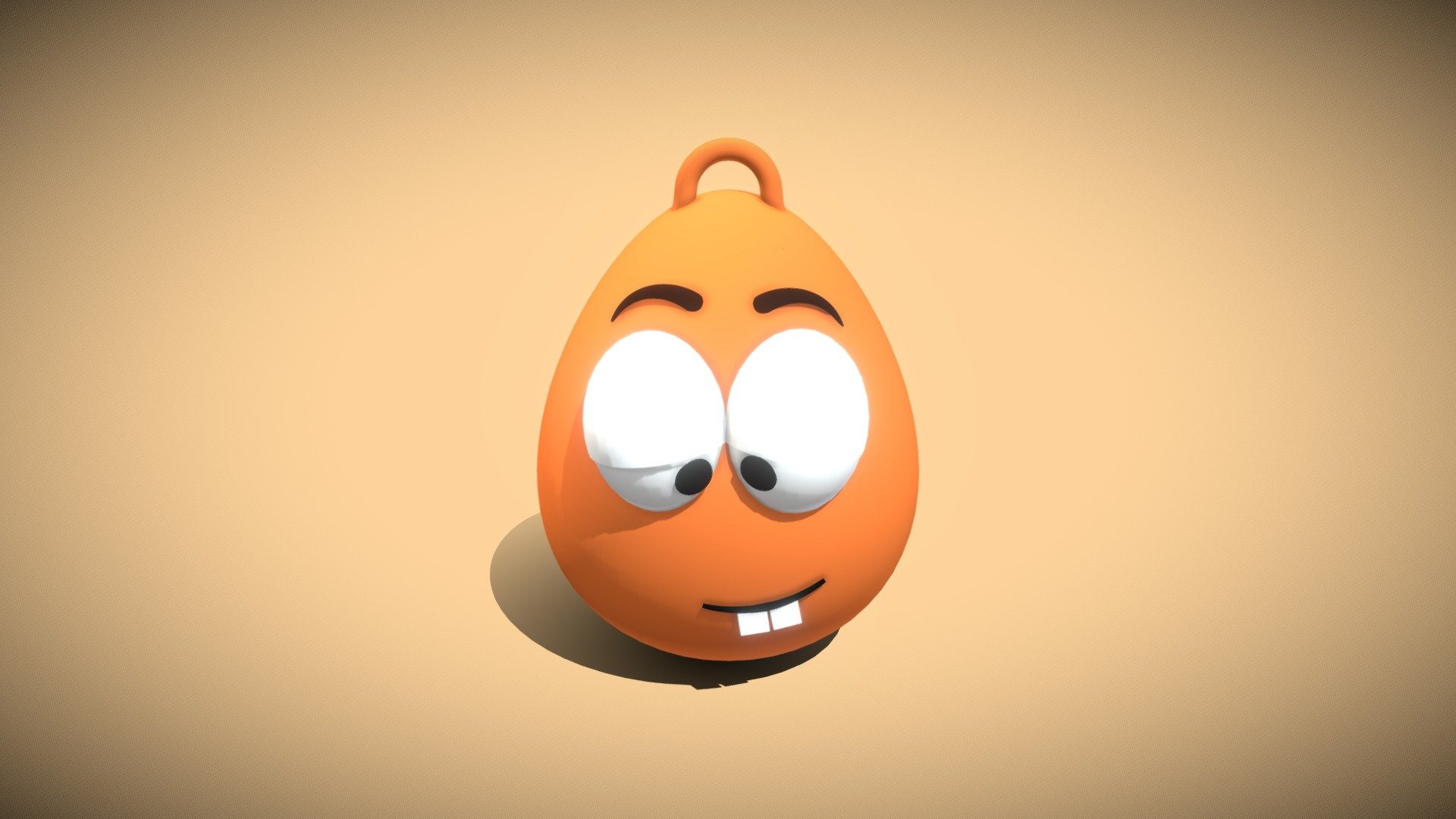 Sleepy Emoji Keychain Buy Royalty Free 3D model by Sandeep Choudhary (sandeepchoudhary