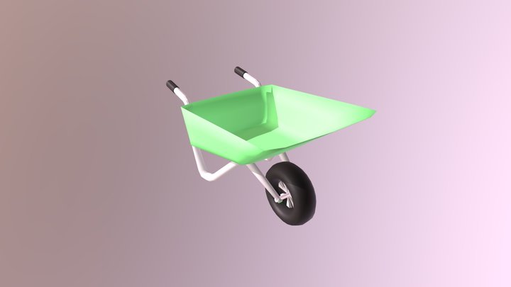 Wheelbarrow 3D Model