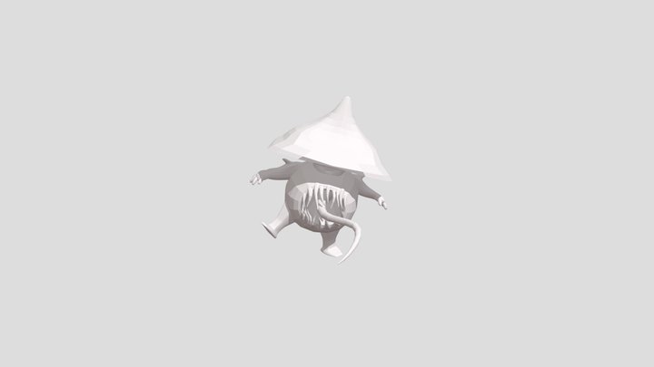 Monstruo Hongoide 3D Model