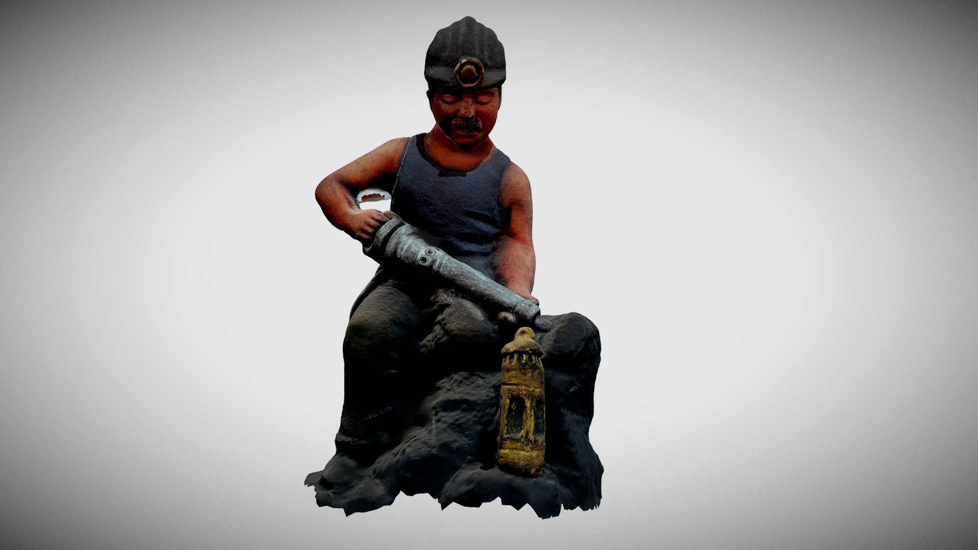 Mining Figurine