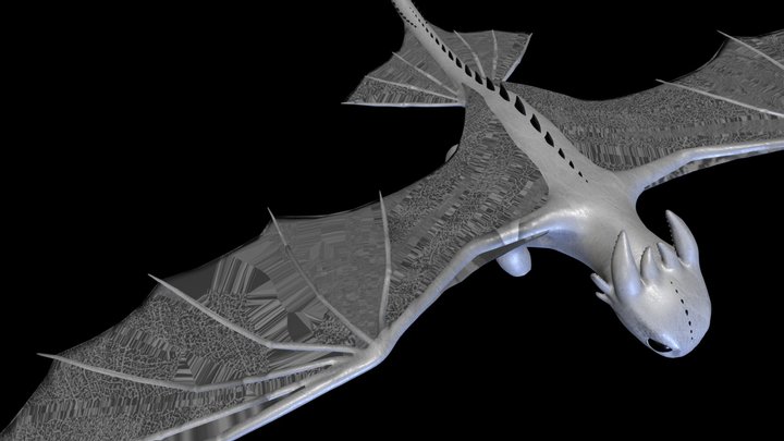 toothless-httyd 3D Model