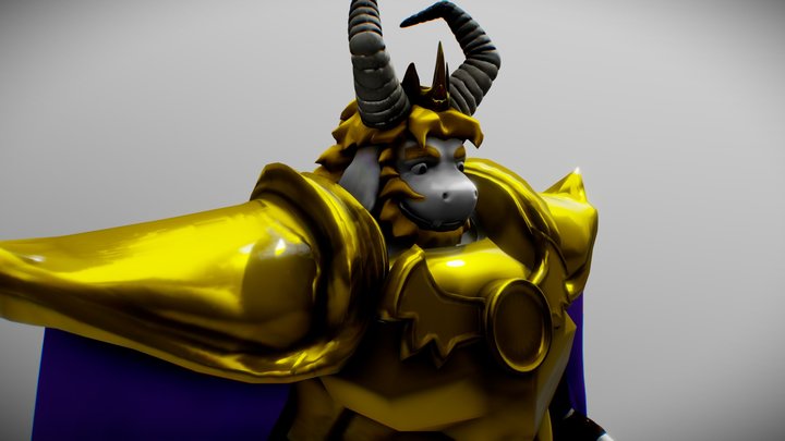 Asgore02 3D Model