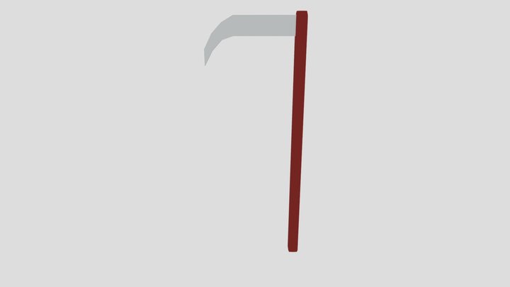 Simple Scythe 3D Model