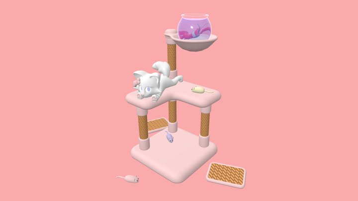 3IR The Fluffy on Her Tower