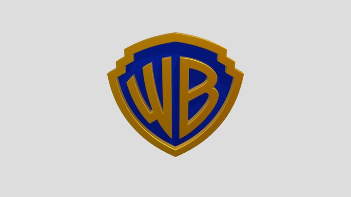 warner_bros__shield 3D Model