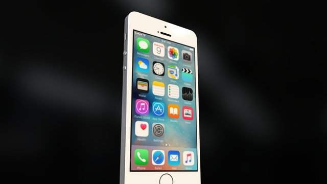 30 Minute Apple iPhone 5s 3D Model