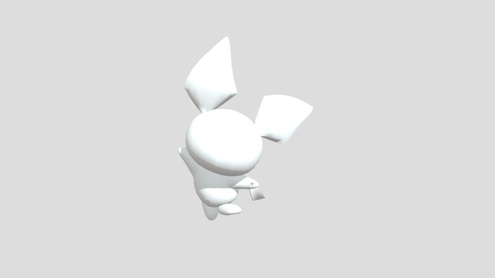 Pichu 3D Model