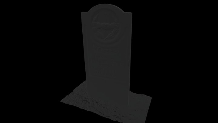 Wenzel Grave Monument, La Crosse, WI 3D Model