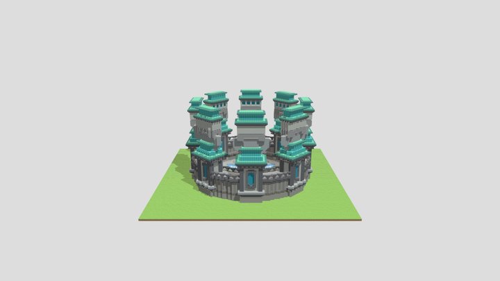 Mythical Temple AFK, Wait, Auth Lobby 3D Model