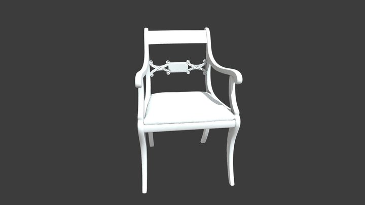 Armchair With Slip Seat – Free 3D Model STL