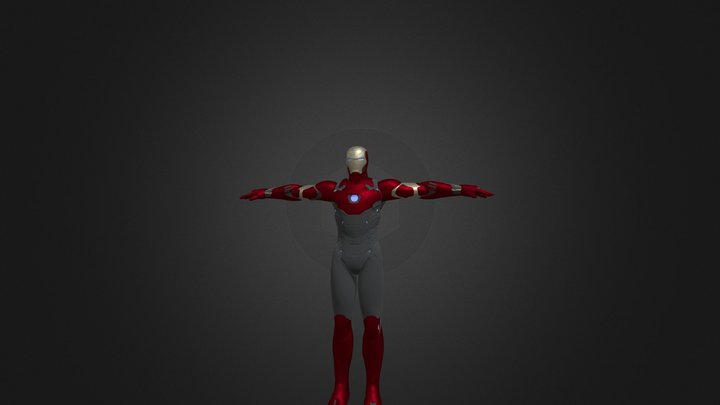 Iron Man Mark 47 3D Model