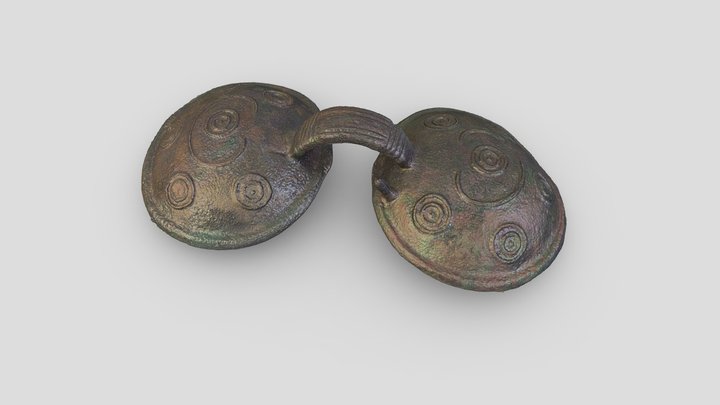 Brilfibula | spectacle fibula (900-850 BC) – Modelo 3D gratuito STL