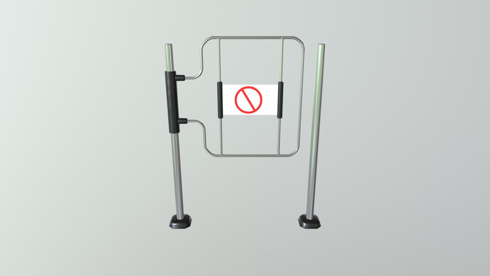 Checkout Gate - 3D model by CarlosBK [c6c6cd3] - Sketchfab