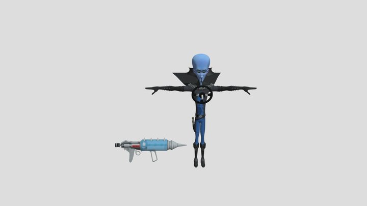 Megamind 3D models - Sketchfab