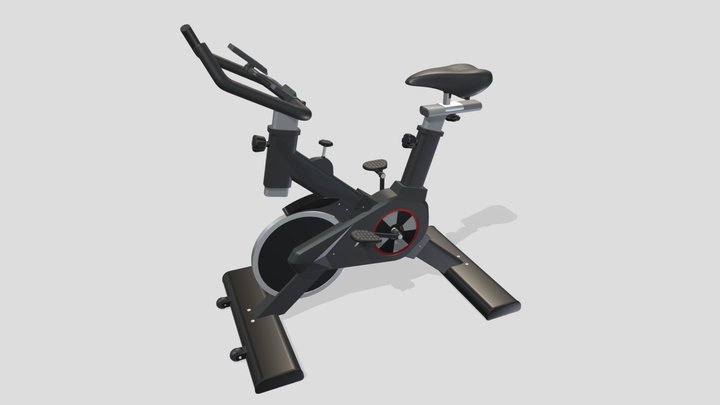 Spinning Bike 3D Model