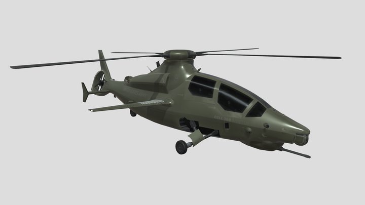 BELL 360 INVICTUS 3D Model