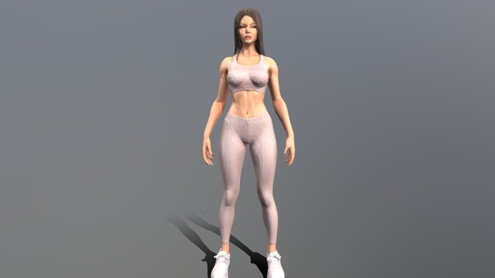 A_realistic_girl fbx 3D Model