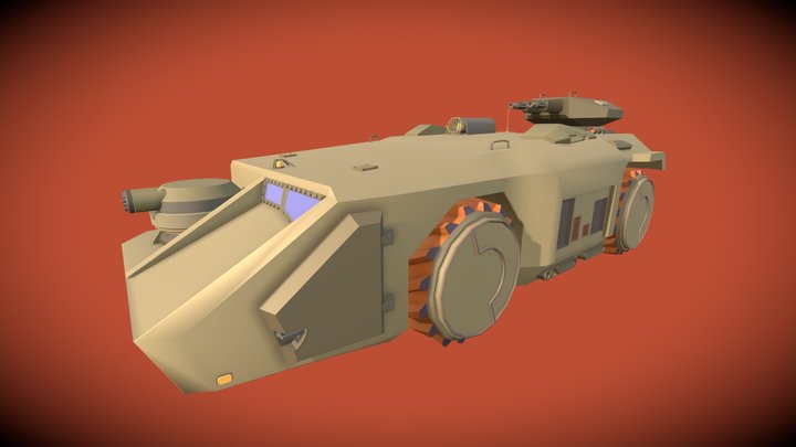 APC draft model 3D Model