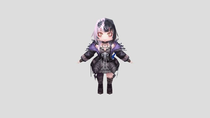 Shiori 3D Model
