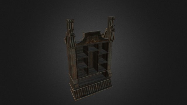 Dollhouse_Cupboard 3D Model