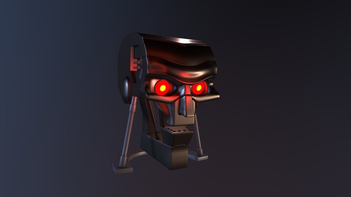 Judge Dredd's ABC Warrior 3D Model