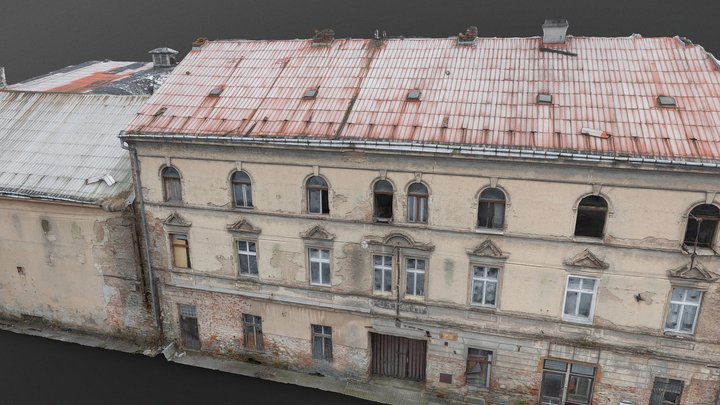 Old street ruin 3D Model