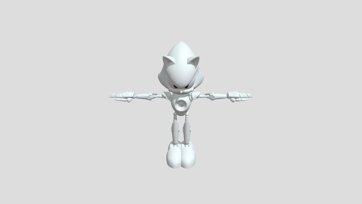 PC Computer - Sonic Forces - Metal Sonic 3D Model