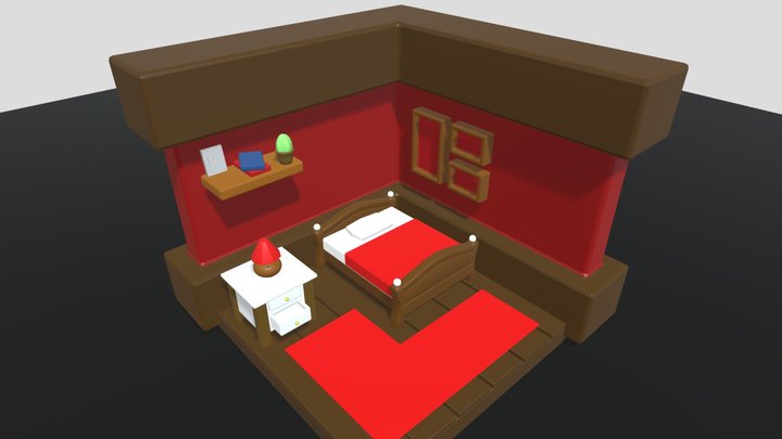 Bedroom V2.0 3D Model