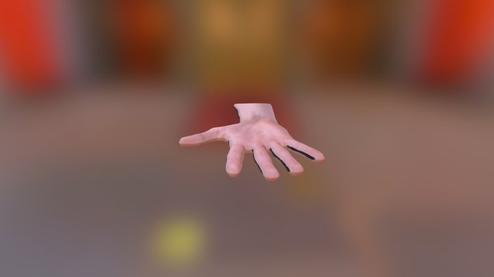 3d Hand 3D Model
