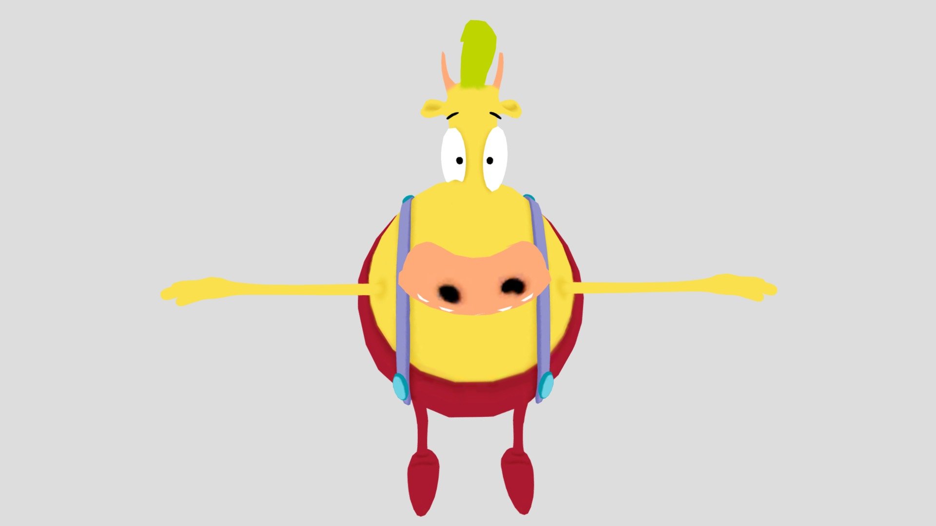 Nickelodeon Super Brawl Universe Heffer - Download Free 3D model by SMF ...