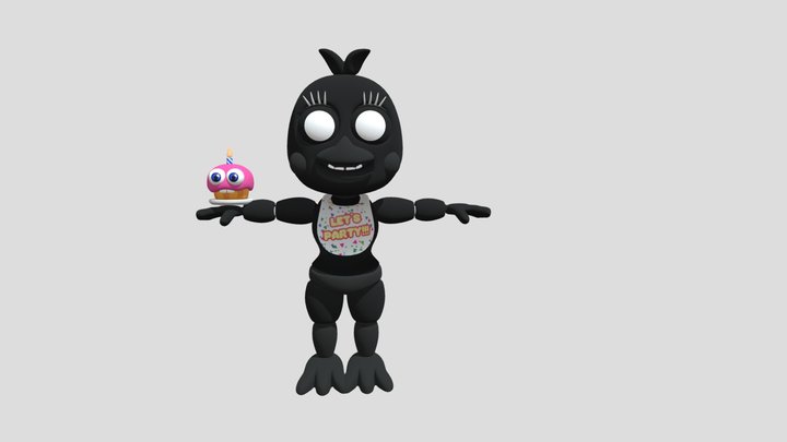Shadow Toy Chica – Free 3D Model STL