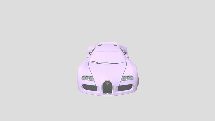 布加迪汽车 3D Model
