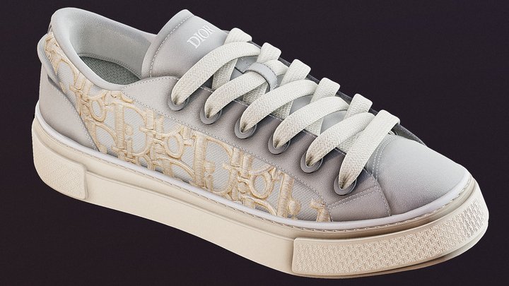 Sneaker B33 – Kostenloses 3D-Modell STL