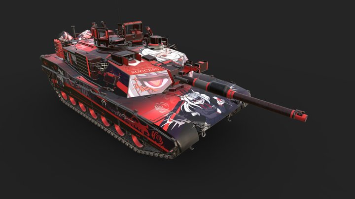 M1a2_sep_uvfix3 3D Model