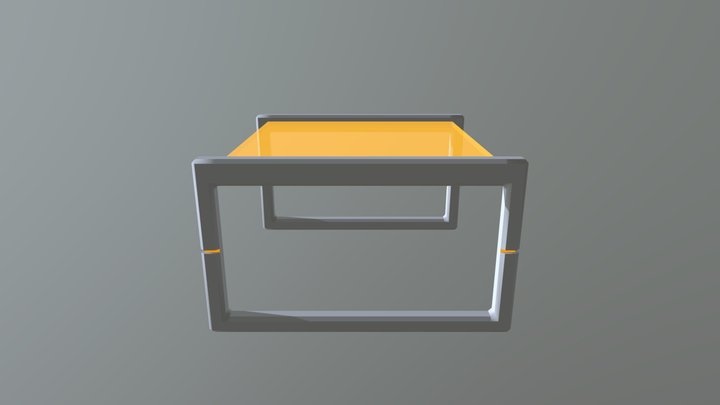 Avali Square Table 3D Model