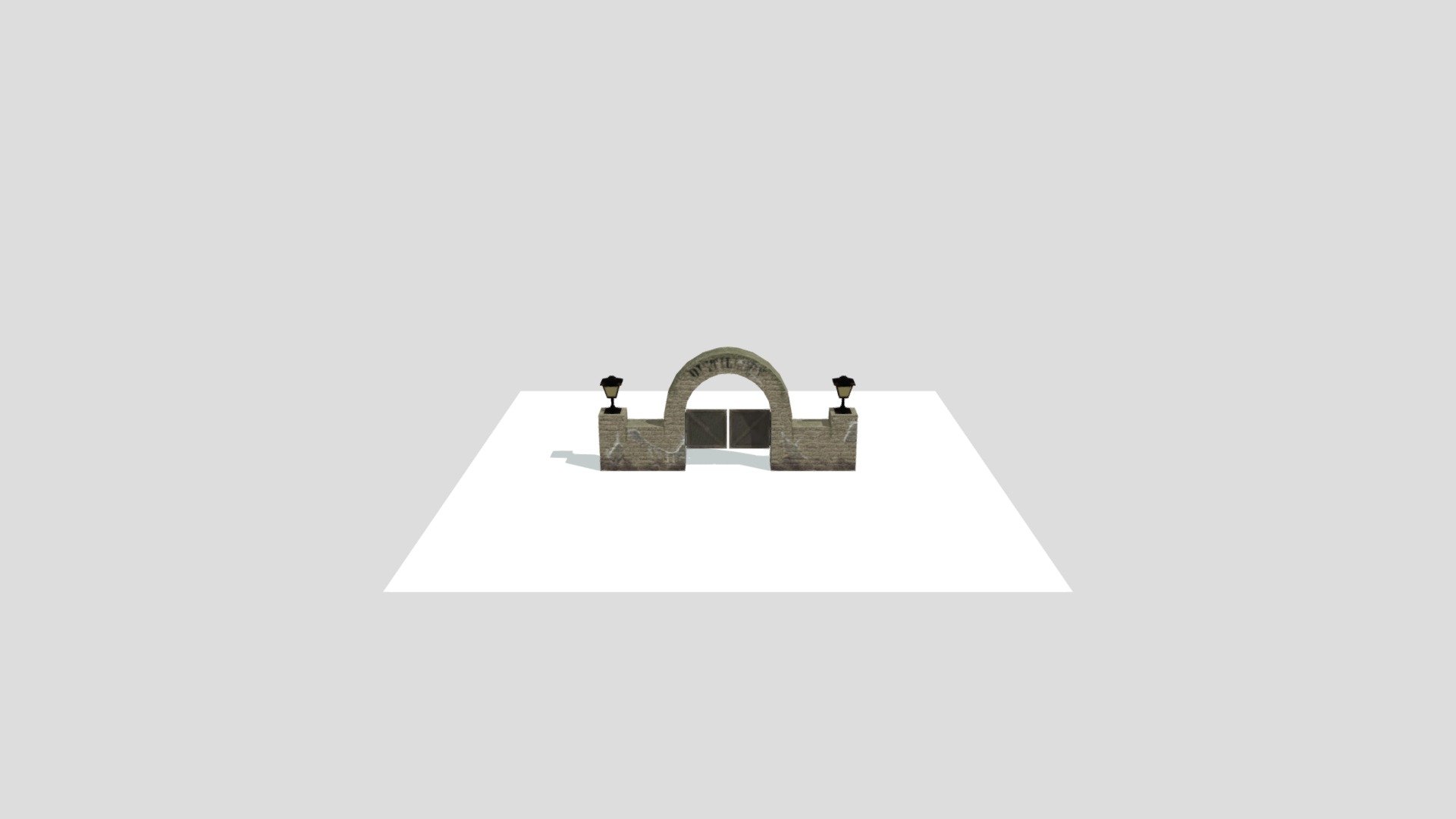 Gate_01 Assignment - Download Free 3D model by kyleb (@DumbBubbers ...
